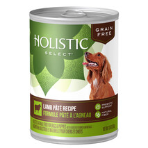 Holistic Select 100% Natural Wet Dog Food | Lamb Pate Grain Free | 369g