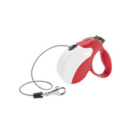 Amigo Retractable Dog Lead by Ferplast | Red White