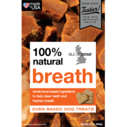 Isle of Dogs | Treats (Breath) | 100% Natural Baked Treat - Parsley and Toffee Flavor | 340g