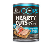Wellness CORE Hearty Cuts 100% Natural Wet Dog Food | Whitefish &amp; Salmon | 354g