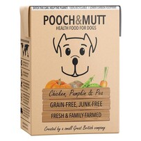 Pooch &amp; Mutt All Natural Wet Dog Food | Chicken, Pumpkin &amp; Pea | 375g