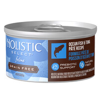 Holistic Select 100% Natural Wet Cat Food | Ocean Fish &amp; Tuna Grain Free | 85g