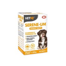 VetIQ Serene-Um Natural Tablets for Dogs & Cats | 120 Tablet Pack