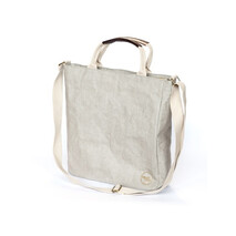 Paper Love Handmade Cross Body Tote | Stone Grey