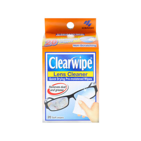 ClearWipe | Lens Cleaner | 20 Wipes