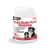 VetIQ Kalsium Plus Tablets for Dogs &amp; Cats | 60