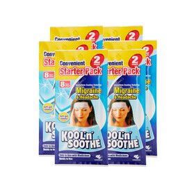 Kool &lsquo;n&rsquo; Soothe | Migraine | 6 x 2 sheets