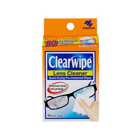 ClearWipe | Lens Cleaner | 10 Wipes
