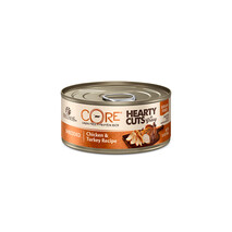 Wellness CORE Hearty Cuts 100% Natural Wet Cat Food | Chicken &amp; Turkey | 156g
