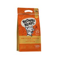 Meowing Heads | Paw Lickin' Chicken 100% Natural Cat Food | 1.5 kg