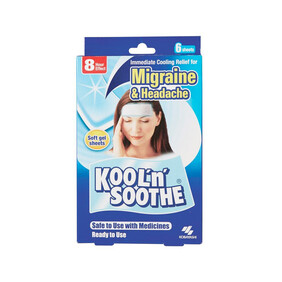 Kool &lsquo;n&rsquo; Soothe | Migraine | 3 x 2 Sheets