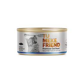 Tu Meke | Wet Cat Food | Gourmet Tuna &amp; Salmon | 85g