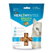 VetIQ | Healthy Bites Breath &amp; Dental Cat Treats | 65g