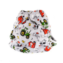 Little Genie | Reusable Bamboo Charcoal | Pocket Nappy | Fun Farm