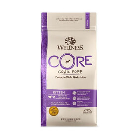 Wellness CORE | 100% Natural Cat Food | Kitten | Turkey &amp; Chicken Grain-Free | 0.9kg