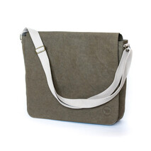 Paper Love Handmade Computer Satchel | Olive
