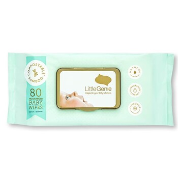 Little Genie | 12 packs | Biodegradable Baby Wipes Fragranced